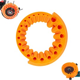 MURANEST Drill Bit Sharpener for Angle Grinder – Handheld Power Drill Bit Grinding Attachment, Compatible with 2-13mm Bits (Fits Most Twist Drill Bits), Easy to Use & Durable (1-Pack)