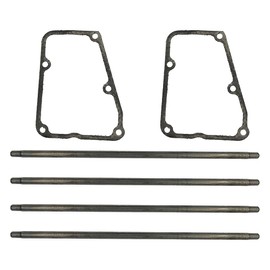 4 Pcs Push Rod 2 Pcs Cover Gasket Replacement for Kawasaki FR651V FX730V FR691V FR730V FS651V FS691V FX651V FS730V Engine Replaces 13116-0725 11061-1285