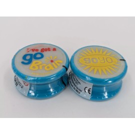 GoYo Yo-Yo GO BRAIN YoYo By Ned Kids Blue Lot of 2 NEW