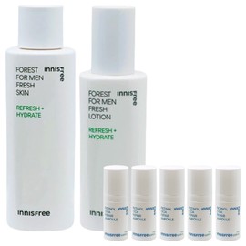 Innisfree For Men Fresh 2 types (skin + lotion) + / 이니스프리 포맨 프레시 2종(스킨+로션)+