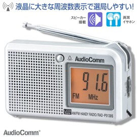 Ohm Electric RAD-P5130S-S 07-8676 LCD Handy Radio