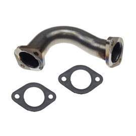 Tuning Exhaust Manifold Suitable for Piaggio Hexagon, Gilera Runner, Typhoon 125 150, Aprilia SR 125 150 2T, Italjet Dragster 125 180 - Improved Performance