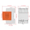 Heschen Surge Protection Device for PV, LYD1-PV1000, 3P 1000VDC 20KA,
