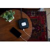 CubieTrio - Wireless Charging Alarm Clock with Outlets and USB