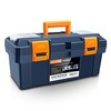Anyyion 18-inch Tool Box with Removable Tray, Small Parts Box