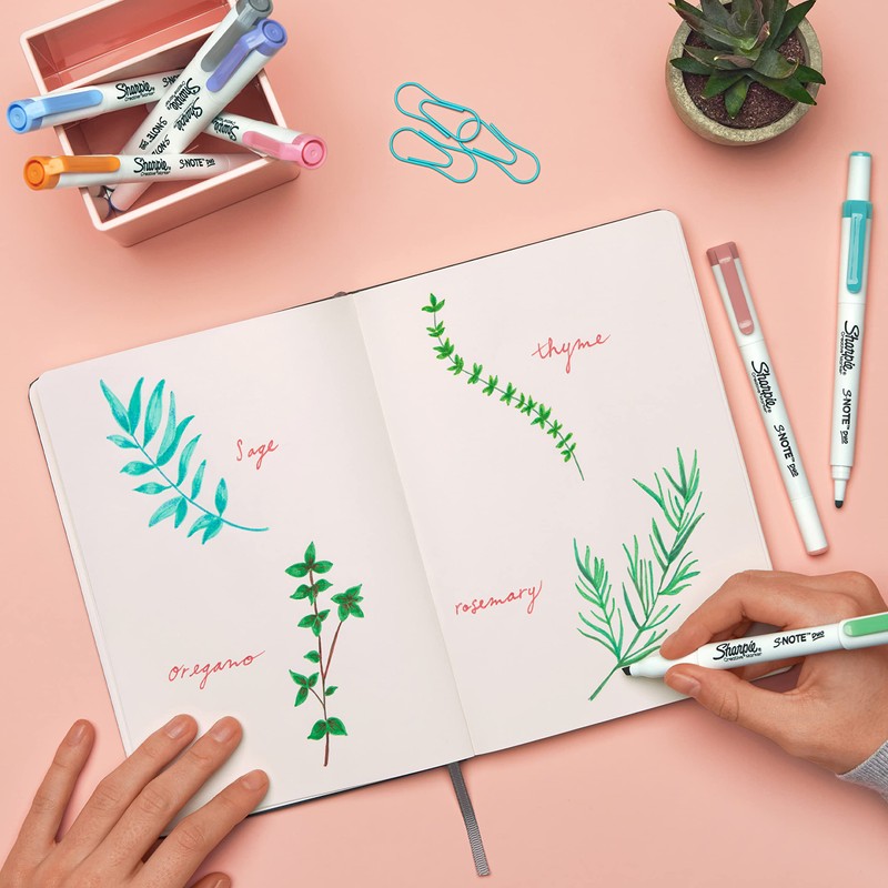 Sharpie S-Note Duo Highlighters | Dual Ended Pastel Creative Markers