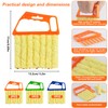 8pcs Window Venetian Blind Cleaner Duster Tool,Blind Duster for Cleaning,Microfiber