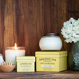 Royal Jelly Body Butter TUPELO HONEY by Savannah Bee Company - 1.65 Ounce