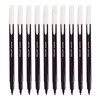 Dollar FeltStic Felt Tip Pens, BLACK, Pack of 10, Fine
