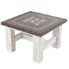 Creative Brands Faithworks - Farmhouse Style Wooden Step Stool, 11