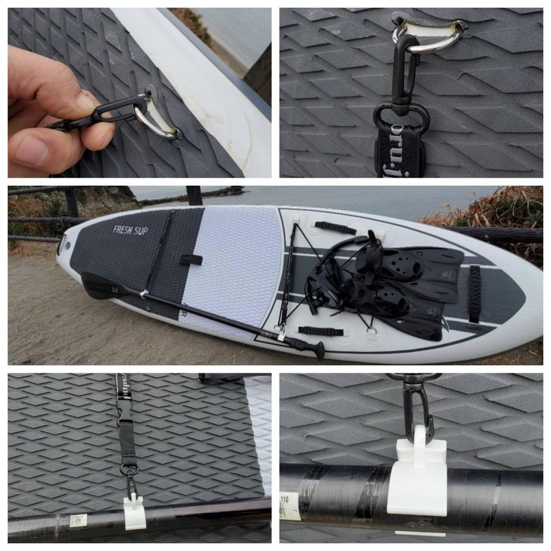 padohoru Padhols Strap Type Inflatable Sap SUP Detachable Paddle Holder