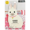 Greeting Life Animal Die Cut Memo Rabbit ETN-190