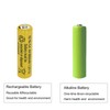 12 Packs 1.2V 800mAh NI-CD AA Rechargeable Batteries for Garden