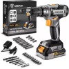 DeKo Cordless Drill 20V Electric Power Drill Set Tool Drills