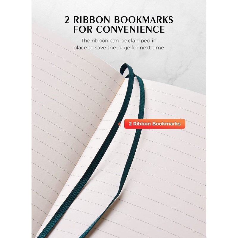 AISBUGUR Pack of 2 Notebook A6 Notebook Small Pocket Notebook