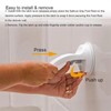 Shower Shelf for Shaving | Plastic Footrest with Non-Slip Suction
