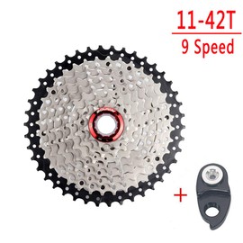 BOLANY 8 / 9 / 10 / 11 / 12 Speed Cassette, 11-32T / 11-36T / 11-40T / 11-42T / 11-46T / 11-50T / 11-52T Wide Ratio Mountain Bike Freewheel Sprocket with Front Derailleur Extension
