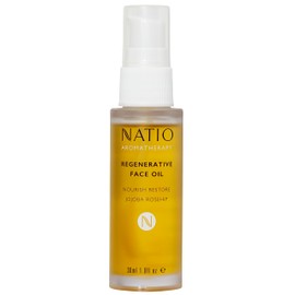 Natio Australia Aromatherapy Regenerative Face Oil 30ml - Plumping Jojoba & Rosehip Oil for the Face, Suitable for All Skin Types - Plant-Based, Nourishing & Improve Elasticity - Made in Australia