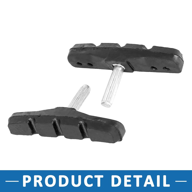 A ABSOPRO Bike Cantilever Brake Pads Threadless Post Mountain Bike