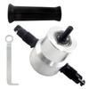 Aracombie Multipurpose Double Head Sheet Silver Nibbler Metal Cutter Hole