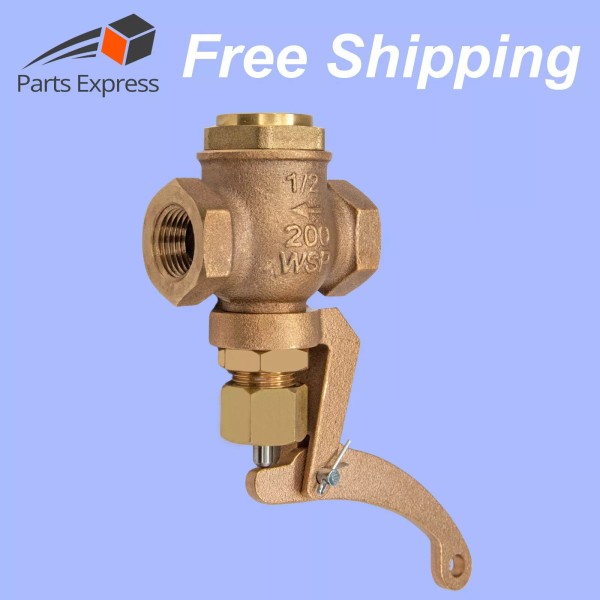 DUCO® 1/2" BRONZE WHISTLE VALVE (200 WSP), FOR STEAM, OIL