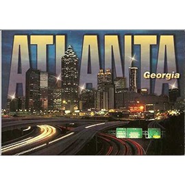 Georgia USA United States Fridge Refrigerator Magnets (1 Piece, Style: Atlanta #U2)