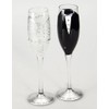 Cypress Home Beautiful Wedding Champagne Flute Gift Set - 2