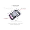 BOSWOAK Side Release Buckles,Heavy Duty Dual Adjustable Plastic Buckle Snaps