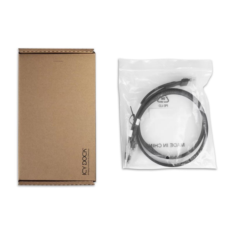 Icy Dock cable SlimSAS 8i to 2 x SlimSAS 4i