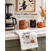 Halloween Devon Rex Kitchen Towel, Funny Cat Lover Gift-C03