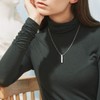 FOCALOOK Sterling Silver Necklace for Women - Dainty 925 Silver
