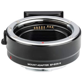Lens Mount Adapter EF-EOS R Auto-Focus Electronic Converter Compatible with Canon EF/EF-S Lens to EOS RP R R5 R6 Camera