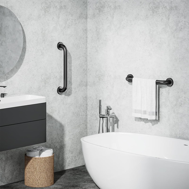 FANHAO 2 Pack Shower Grab Bar, 16 Inch Stainless Steel