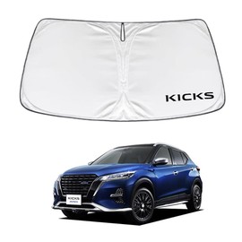 SAWAKAKI Nissan Kicks P15 Series Special Design Sunshade for Windshield with Logo Sun Protection Thermal Insulation UV Protection UV Protection Protection Heat Protection Compact Storage