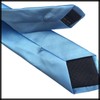 White Fang NC107 Men's Plain Business Necktie, Simple, Office Accessories,