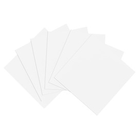 sourcing map Foam Sheets Crafts 10x10 Inch 3mm EVA Craft Foam Paper Foam Sheets for Crafts Projects DIY Cosplay Modeling, White, 6 Sheets