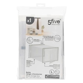 5five - Shoe Shine Box Stak L Made of Plastic