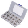 150Pcs Glass Fuses Alloy Tube Fuse Assorted Kit for Household