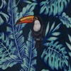 firstchoicelighting Tropical Toucan Design Velvet Easy Fit Ceiling Pendant Lightshade
