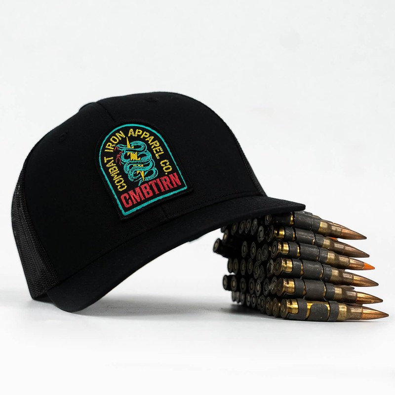 Combat Iron Neon Defender Patch Snapback (Multicam, Black)