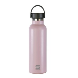 KINETICO SPAIN S.L.U. Safta Rosa Empolvado - Thermos Flask, Water Bottle, Stainless Steel, Double Insulated, 12 Hours Hot Drink and 24 Hours Cold Drinks, 7.3 x 25 cm, 600 ml, Powder Pink, M, Casual