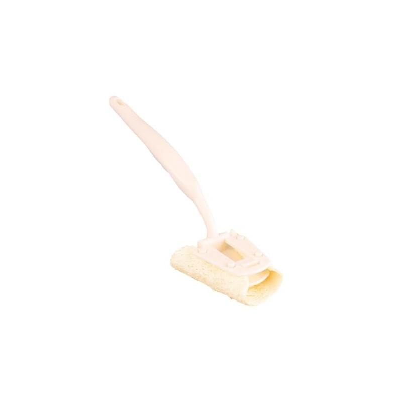 Natural Loofah Dish Sponge with Ergonomic Handle - Includes 1