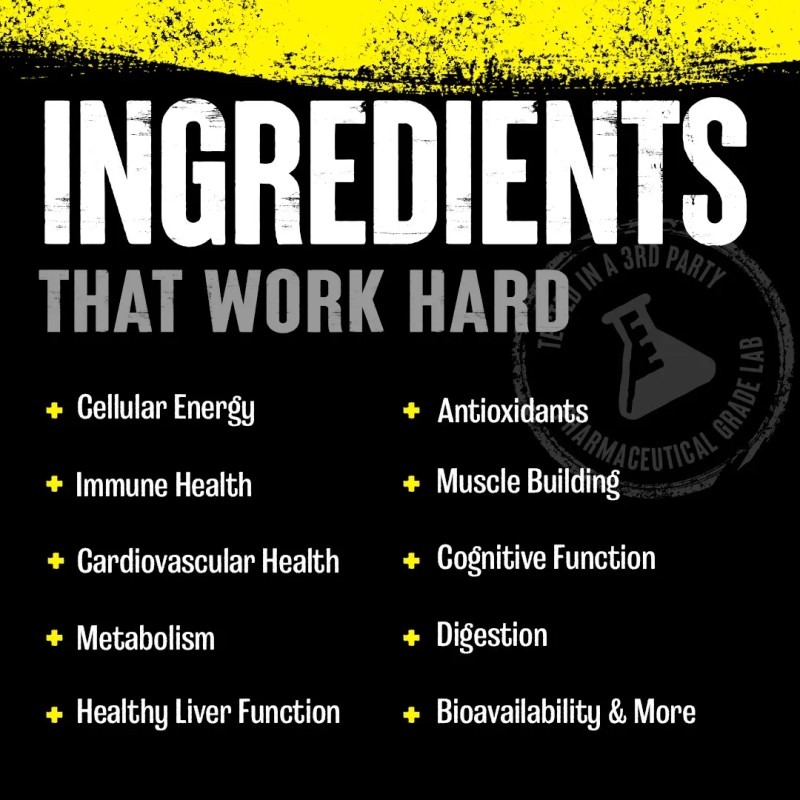 Multivitaminico Universal Animal Pak Powder 30 Servicios Sabor Orange
