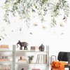 Esmee Green Leaf Wall Sticker Living Room Bedroom Bedside Entrance