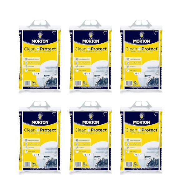 Morton Clean and Protect 40 LB (6 Pack)