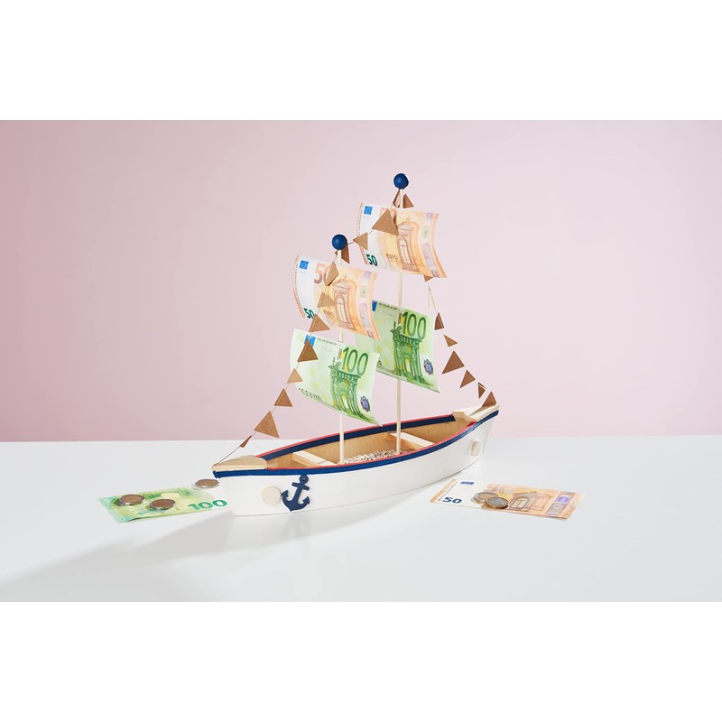 'VBS Large "Nautical Coastal Fog, Rohholz