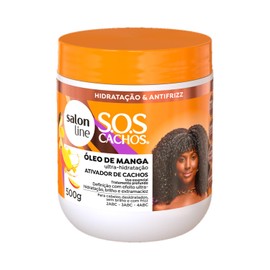 (Salon Line Treatment (SOS Curls) Collection - Umidificador Moisturizing Curl Activator Net 17.65 Oz) - 500 Gr