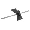 Center Point Finder Circular Workpiece Positioning Scriber Aluminum Strip Woodworking