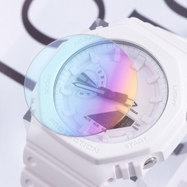 BMT Tempered Glass Screen Protector for G-Shock GA2100/ GA2110, Ultra-Thin Crystal Clear, Bubble-Free, Scratch-Resistant, Film Protection Compatible with GA2100/ GA2110 Series (colorful)