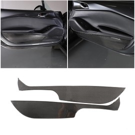 for Mazda Car Door Anti Kick Pad,Door Protector Mat Anti Dirty Anti Collision Stickers Interior Accessories Compatible with Mazda MX-5 MX5 Miata 2016+